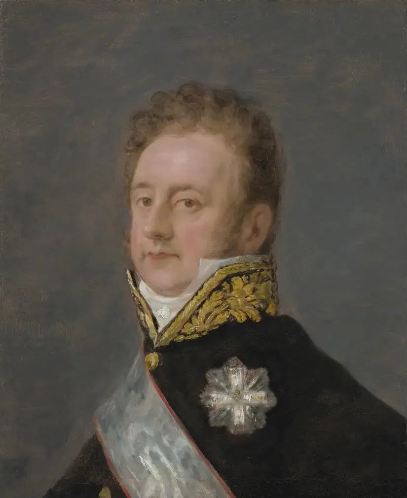Portret księcia Aloysa Wenzela von Kaunitz-Rietberg - Francisco de Goya
