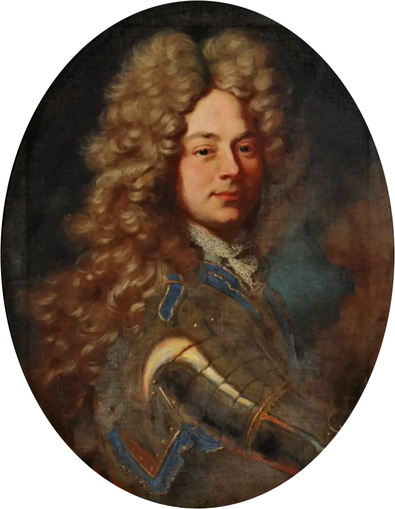 Portret księcia Johanna-Wilhelma de Saxe-Gotha - Hyacinthe Rigaud