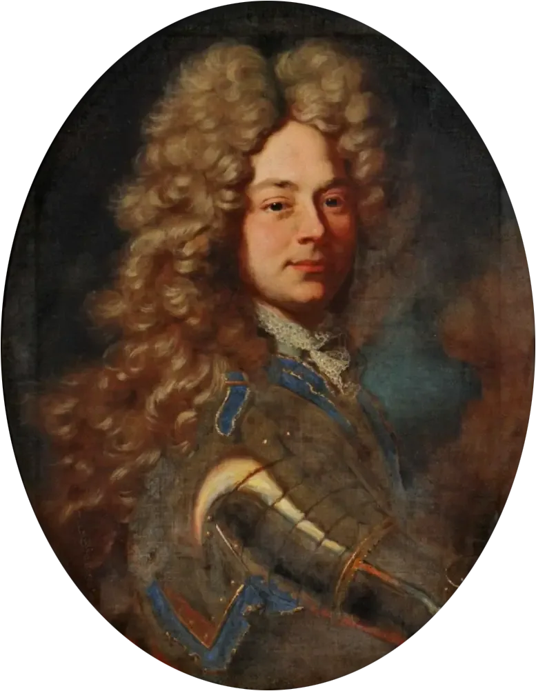 Portret księcia Johanna-Wilhelma de Saxe-Gotha - Hyacinthe Rigaud