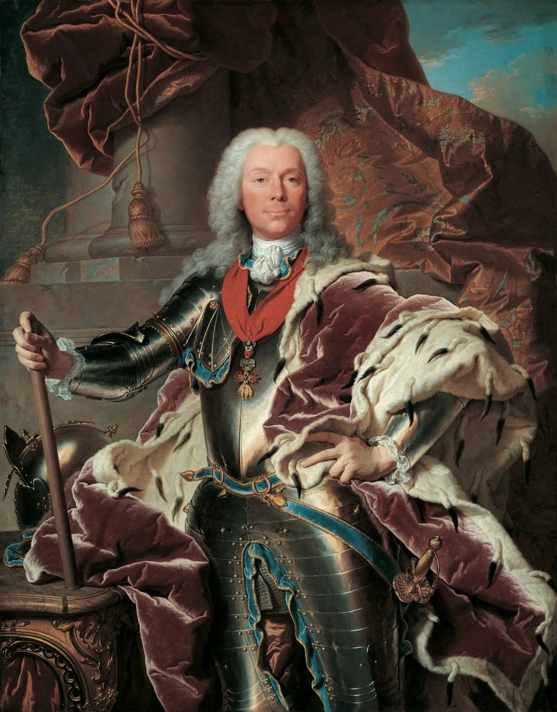 Portret księcia Josefa Wenzela I Liechtensteina - Hyacinthe Rigaud