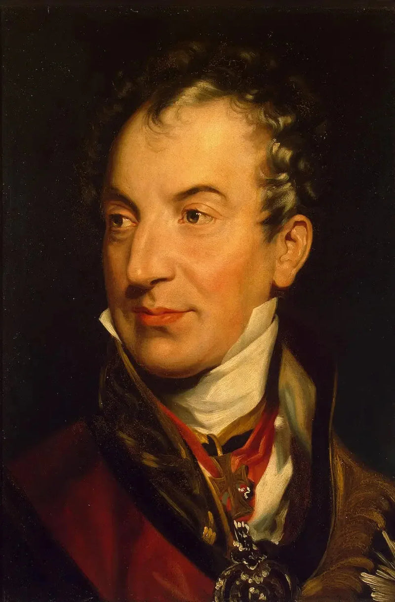 Portret księcia Klemensa Wenzela Lothara von Metternich (1773-1859) - Thomas Lawrence