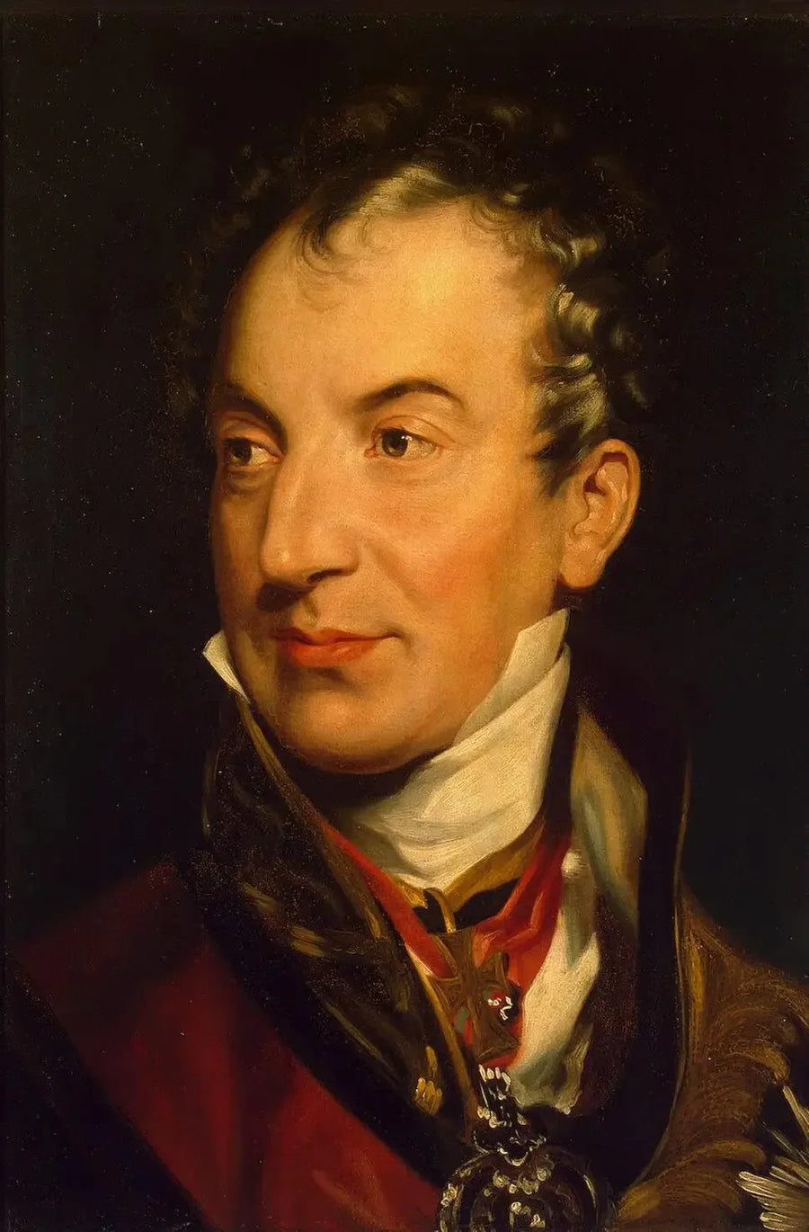Portret księcia Klemensa Wenzela Lothara von Metternich (1773-1859) - Thomas Lawrence