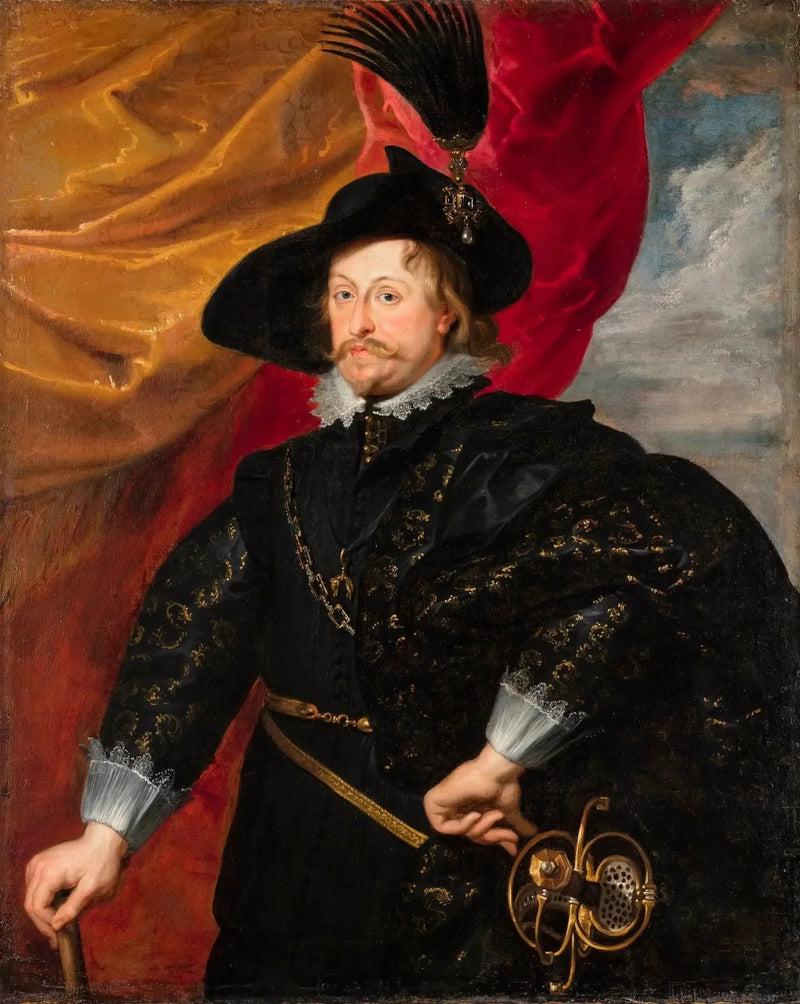 Portret księcia Ladislas Vasa. - Peter Paul Rubens