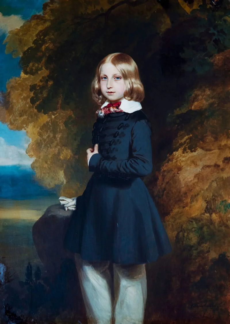 Portret księcia Filipa, hrabiego Flandrii - Franz Xaver Winterhalter