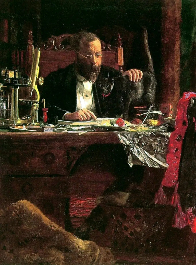 Portret profesora Benjamina H. Randa - Thomas Eakins