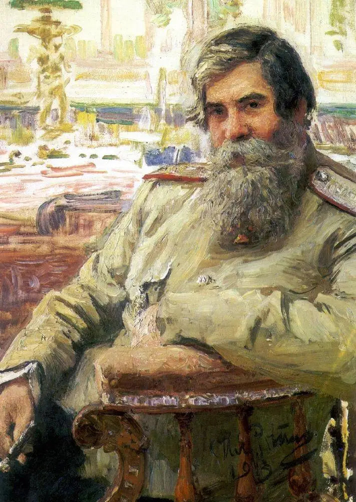 Portret psychiatry i neurologa V. M. Bekhtereva (1913) - Ilya Repin
