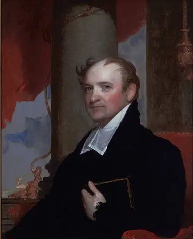 Portret pastora Johna Thorntona Kirklanda - Gilbert Stuart