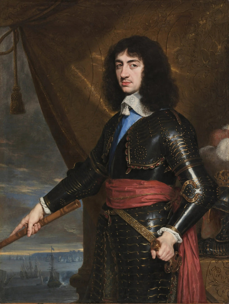 Portret króla Karola II Anglii - Philippe de Champaigne