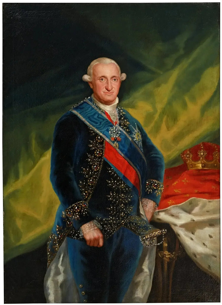 Portret króla Karola IV - Francisco de Goya