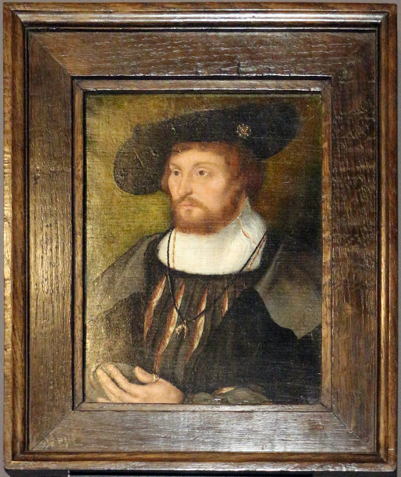 Portret króla Christiana II Danii (1481-1559) - Joos van Cleve