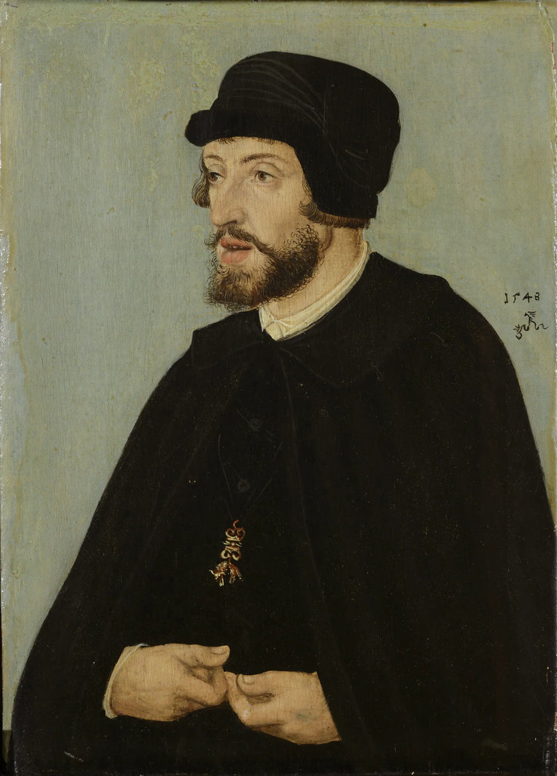 Portret króla Ferdynanda I. - Lucas Cranach Starszy