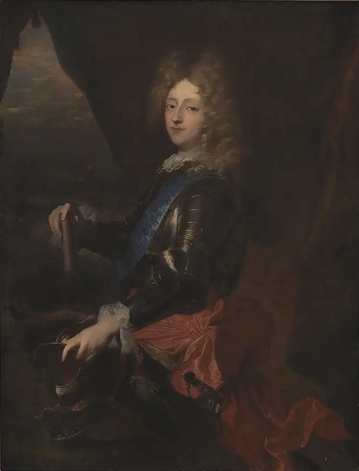 Portret króla Fryderyka IV jako księcia - Hyacinthe Rigaud