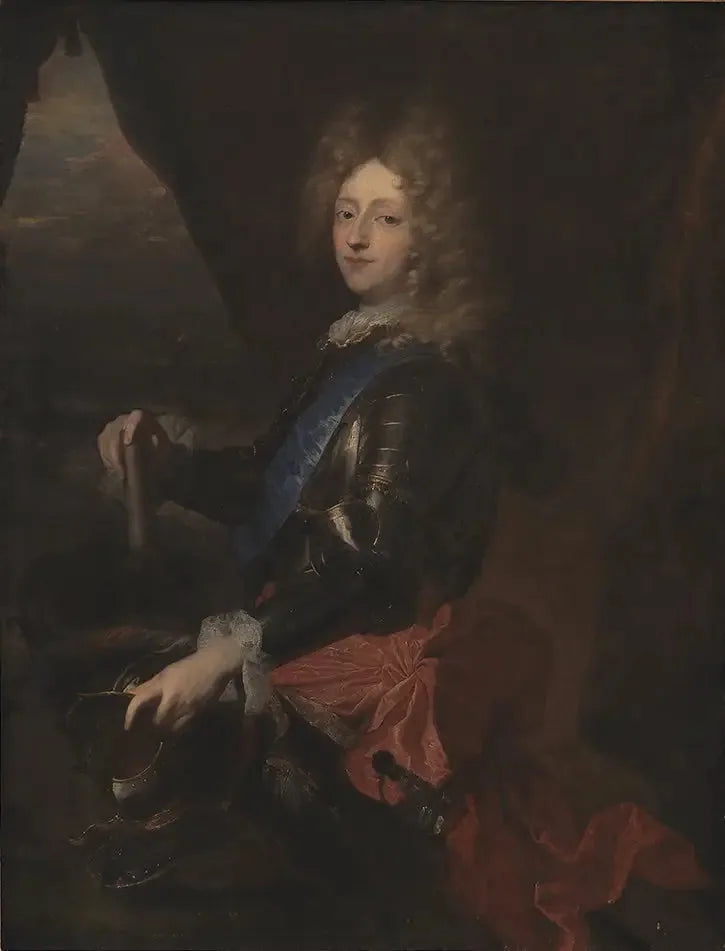 Portret króla Fryderyka IV jako księcia - Hyacinthe Rigaud