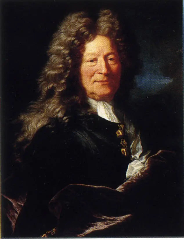 Portret rzeźbiarza François Girardon - Hyacinthe Rigaud