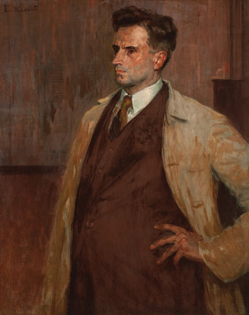 Portrait du sculpteur João Zacco Paraná - Eliseu Visconti image 1 tableau peint à l’huile sur toile