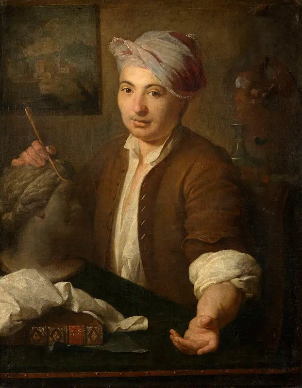 Portret rzeźbiarza Pierre'a Lucasa - Pierre Subleyras