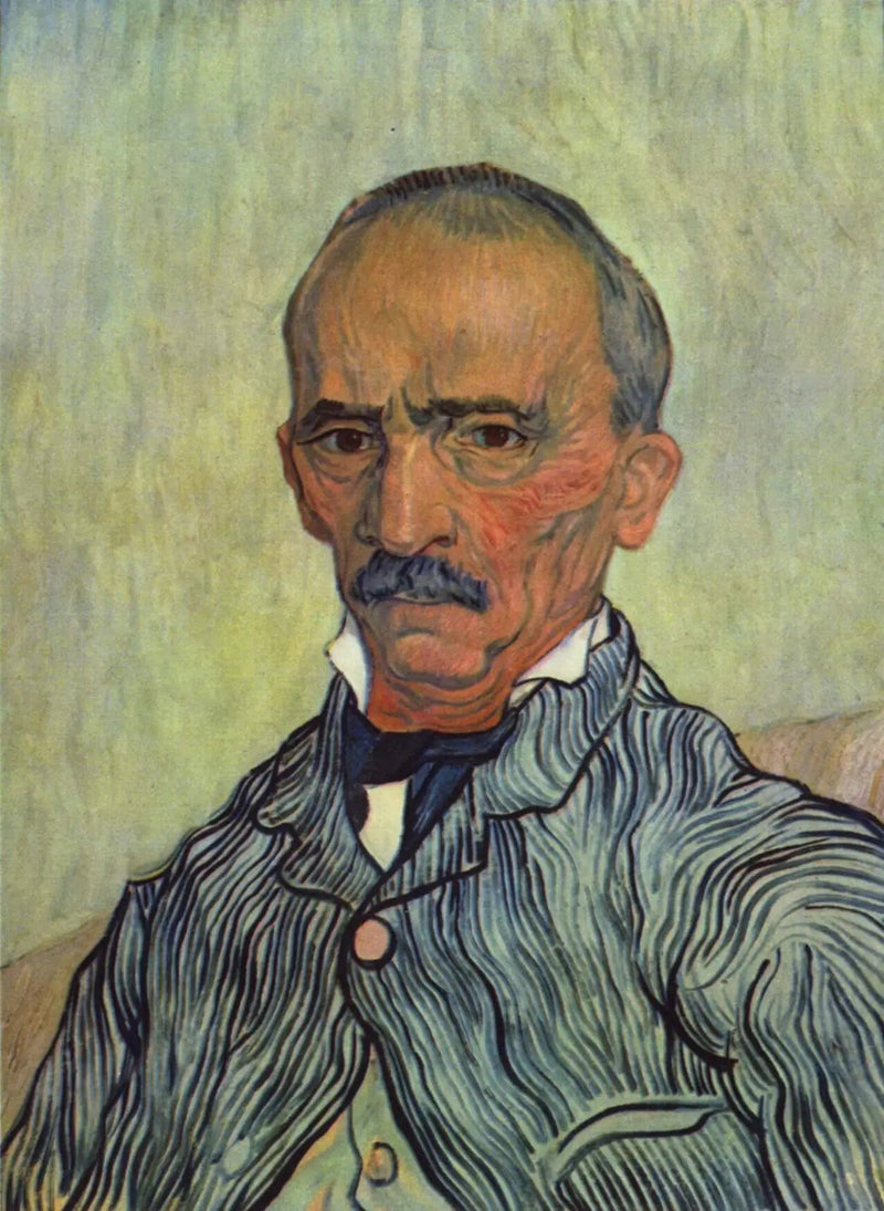 Portret nadzorcy Trabuca w szpitalu Saint-Paul - Vincent van Gogh