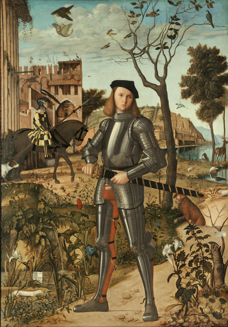 Portret rycerza - Vittore Carpaccio