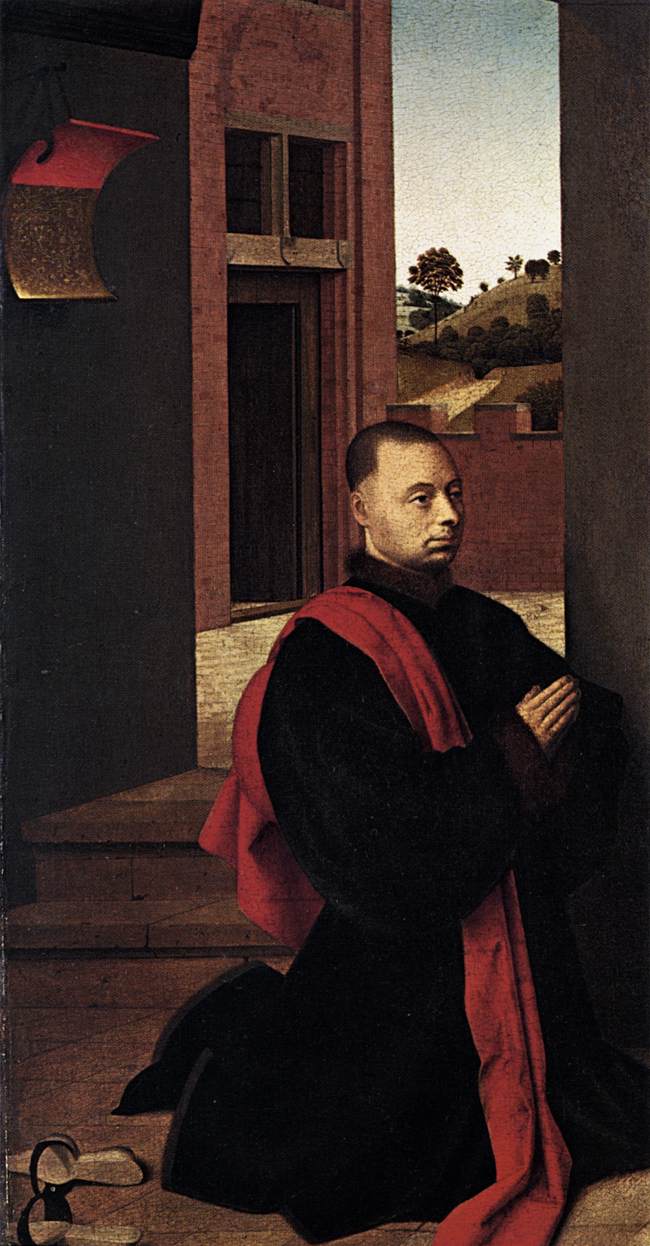 Portret dobroczyńcy - Petrus Christus