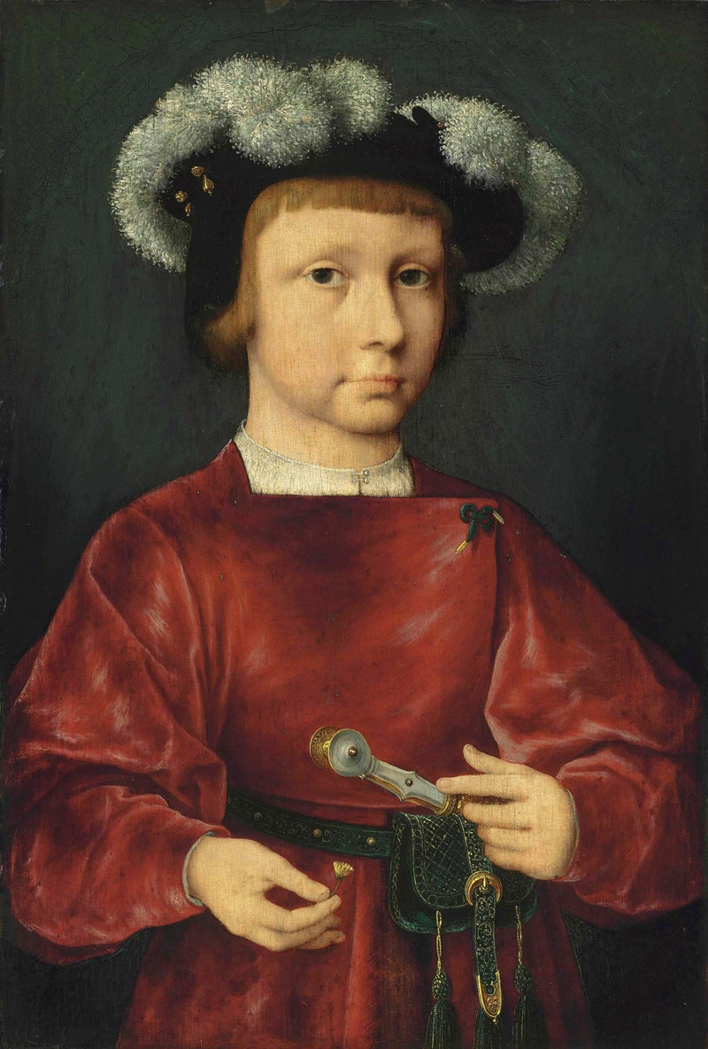 Portret chłopca - Joos van Cleve