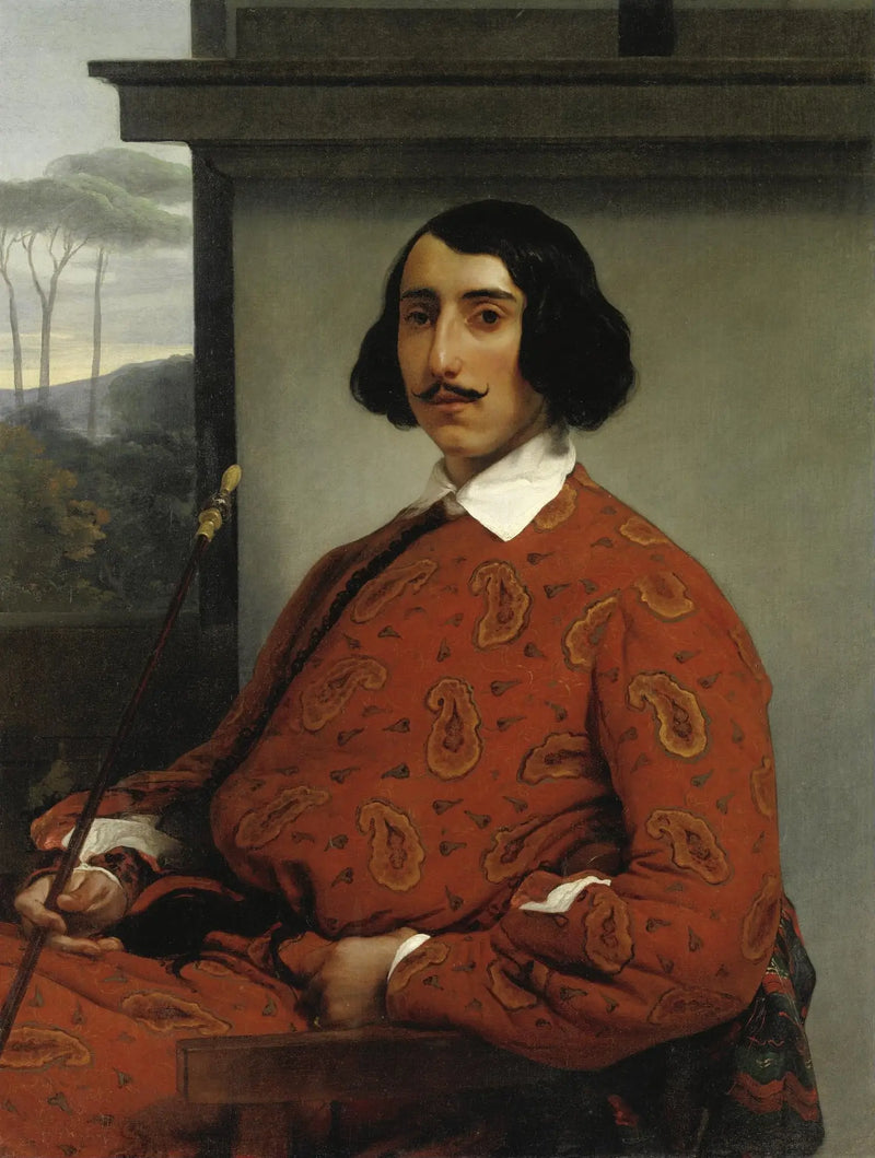 Portret szlachcica (książę Manolo Nuňez Falcò) - Francesco Hayez