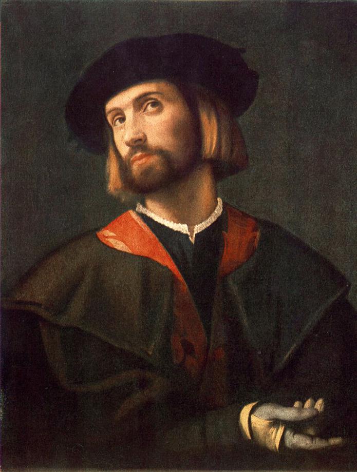 Portret mężczyzny - Alessandro Bonvicino