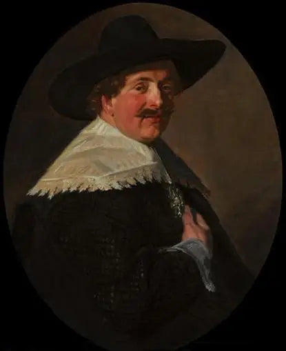 Portret mężczyzny siedzącego - Frans Hals