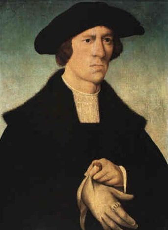Portret nieznanego mężczyzny - Joos van Cleve