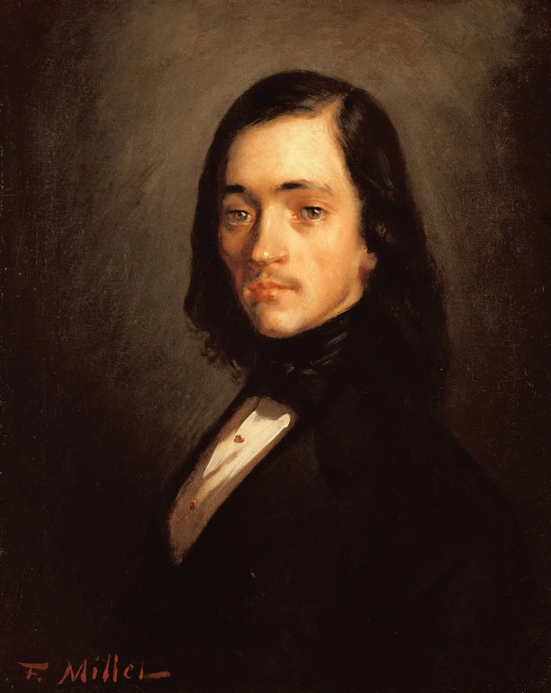 Portret mężczyzny - Jean-François Millet