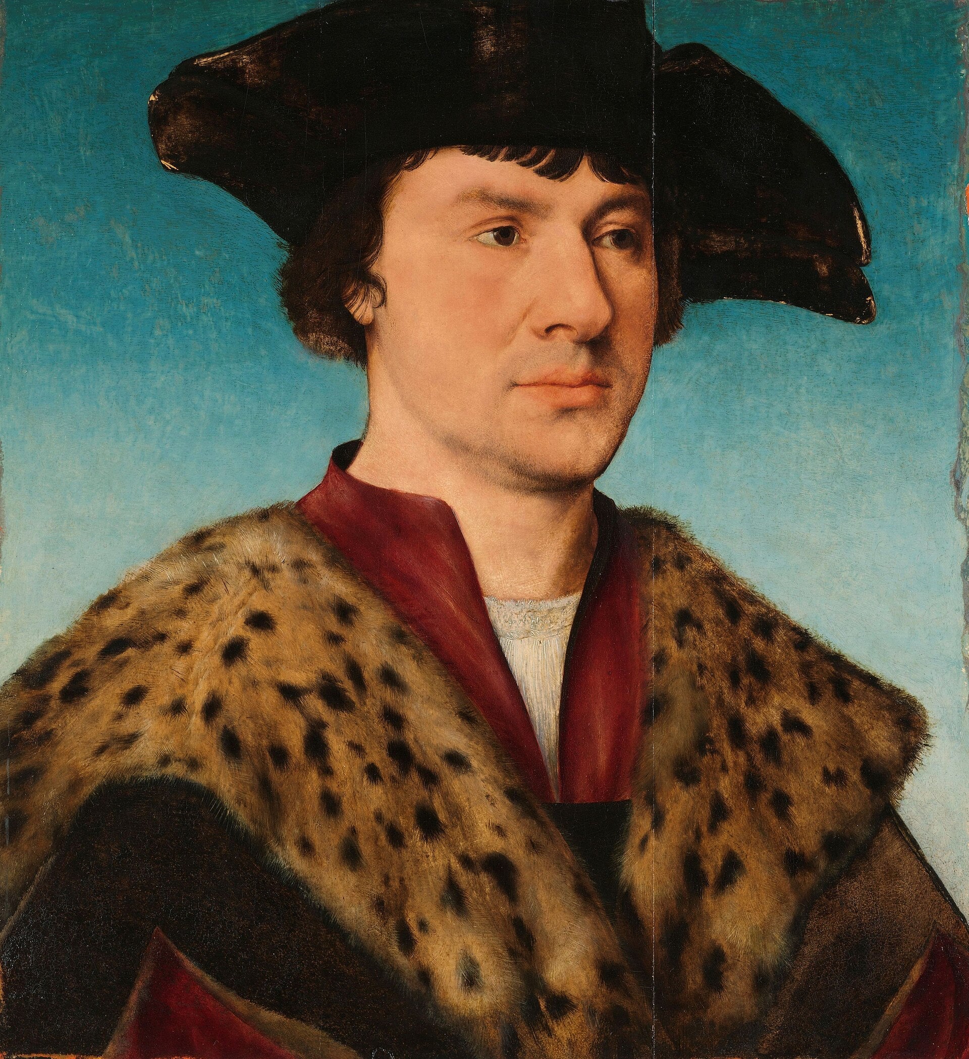 portrait d’un homme - Joos van Cleve - Alpha Reproduction