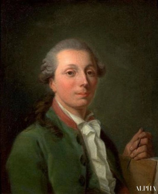 Portrait d'un homme - Nicolas Bernard Lépicié - Reproductions de tableaux et peintures haut de gamme