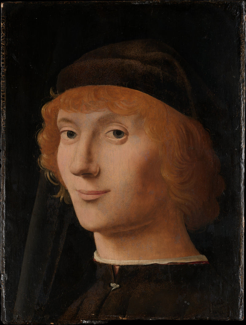 Portret młodego mężczyzny - Antonello z Messyny