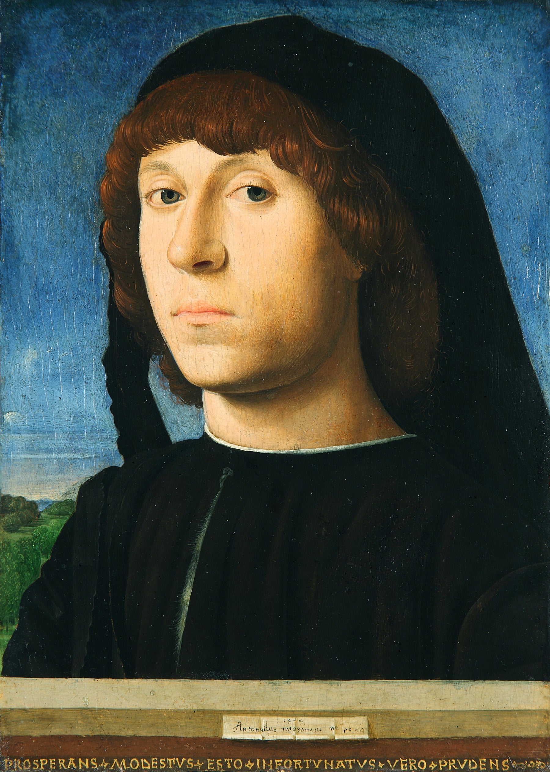 Portrait d’un jeune homme - Antonello de Messine - Alpha Reproduction