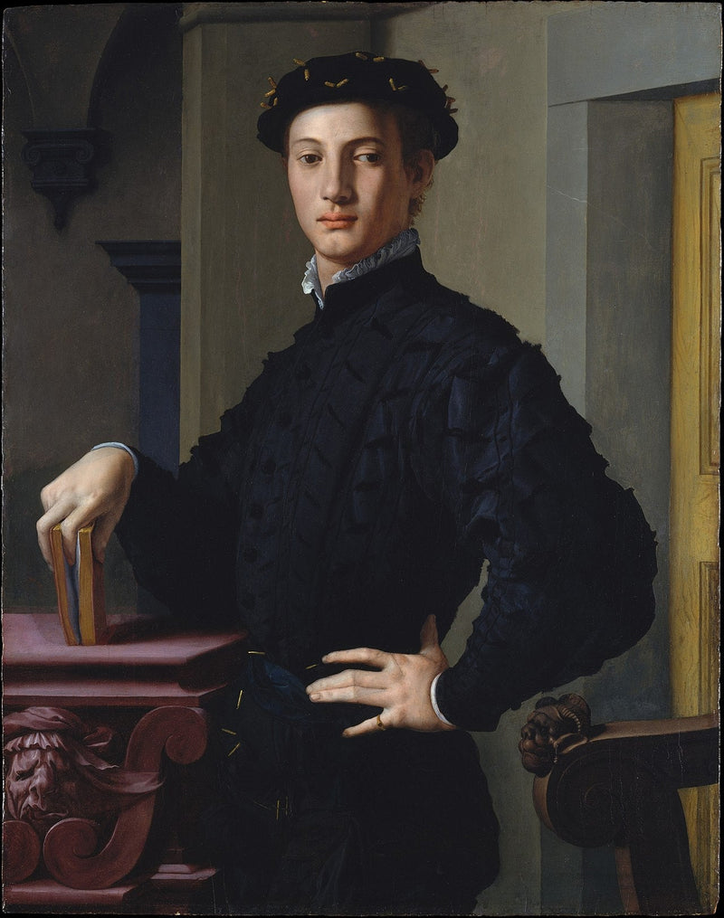 Portret młodego mężczyzny - Bronzino