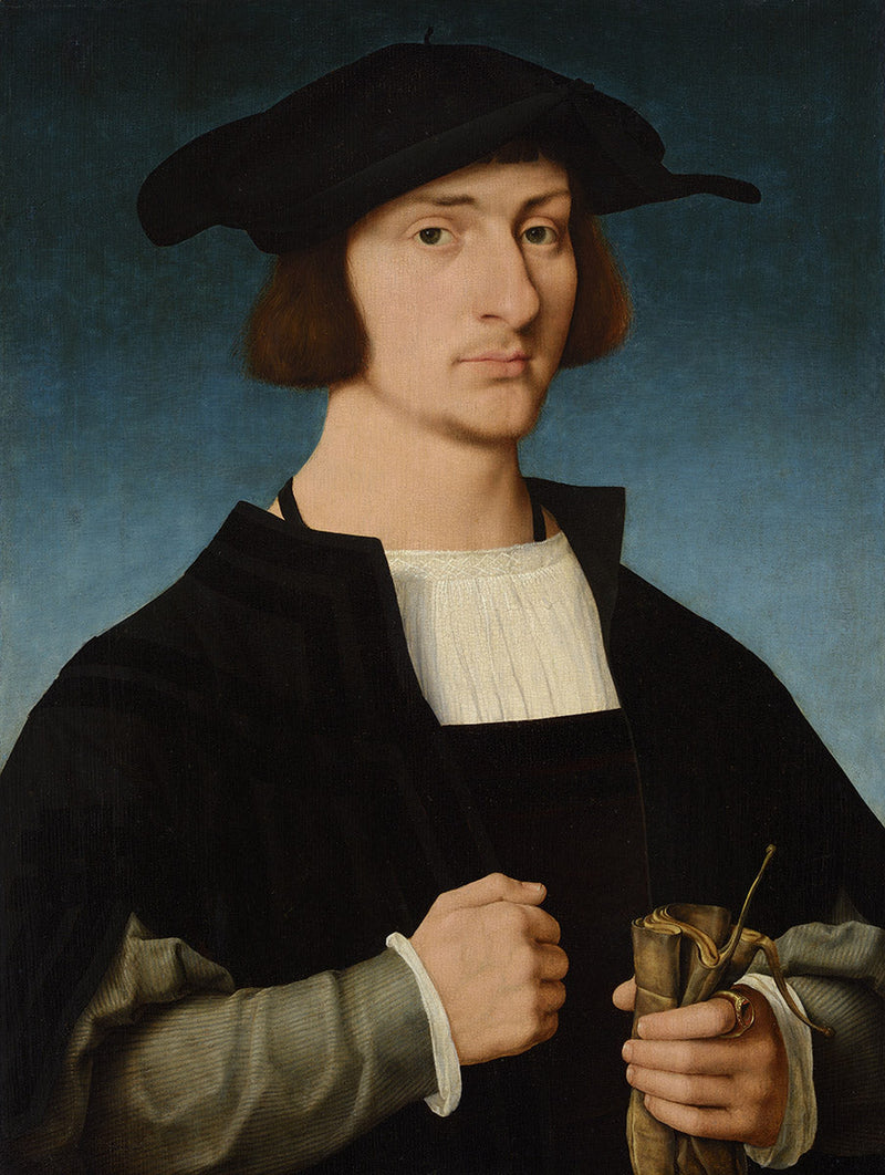 Portret młodego mężczyzny - Joos van Cleve