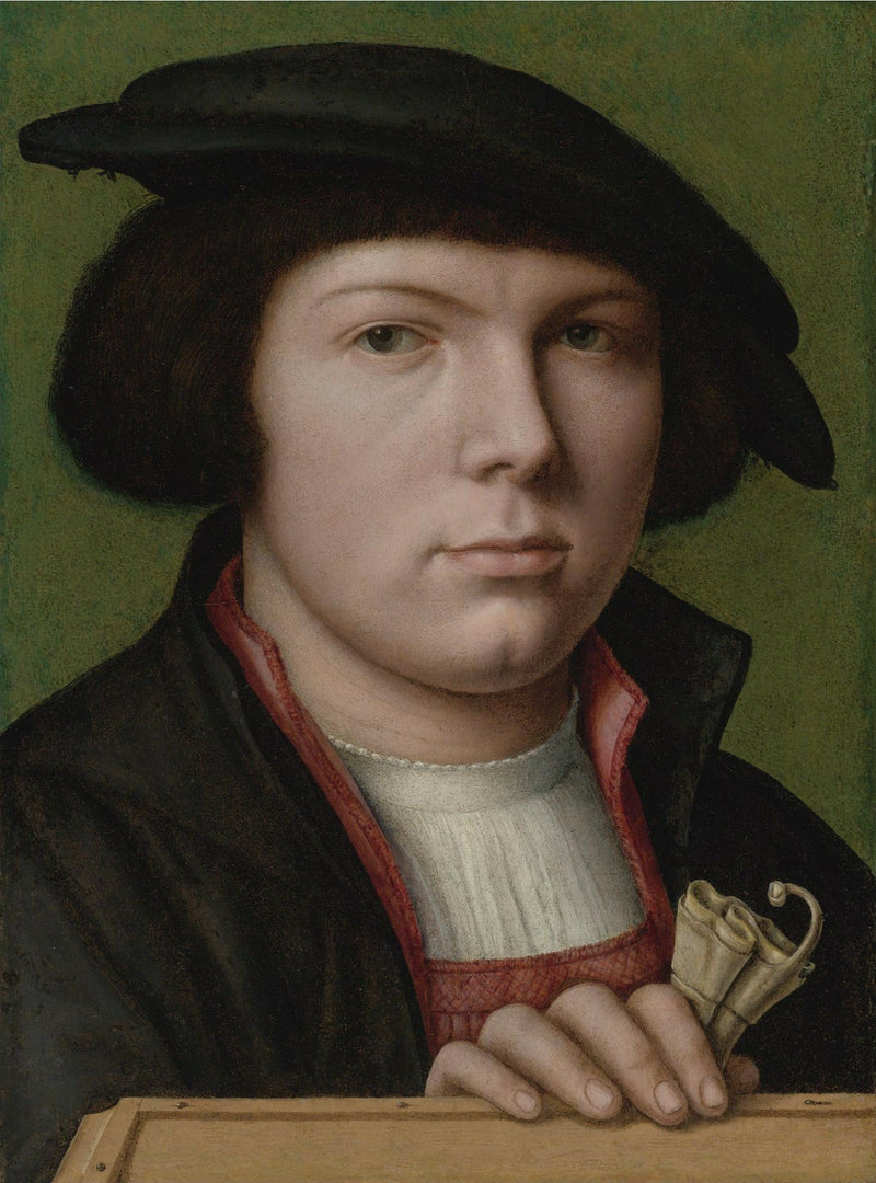 Portret młodego mężczyzny - Joos van Cleve