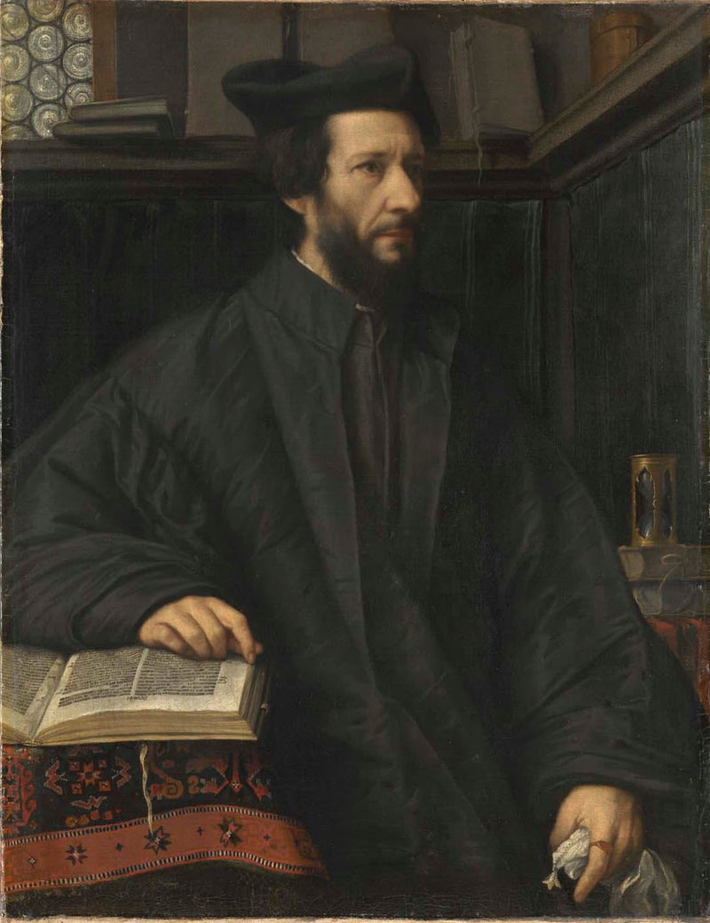 Portret prelata - Alessandro Bonvicino