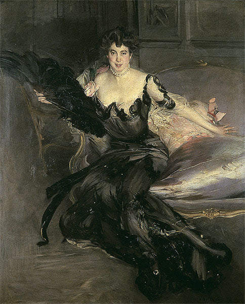 Portret damy, Mme Lionel Phillips - Giovanni Boldini