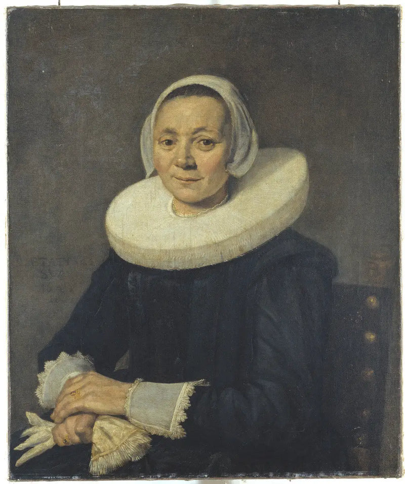 Portret kobiety siedzącej - Frans Hals