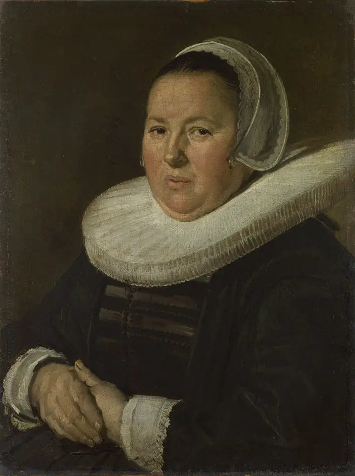 portret nieznanej kobiety - Frans Hals