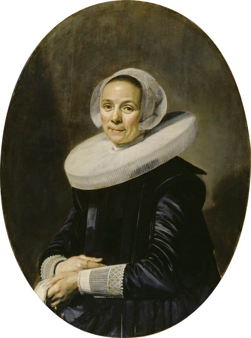 portret nieznanej kobiety - Frans Hals