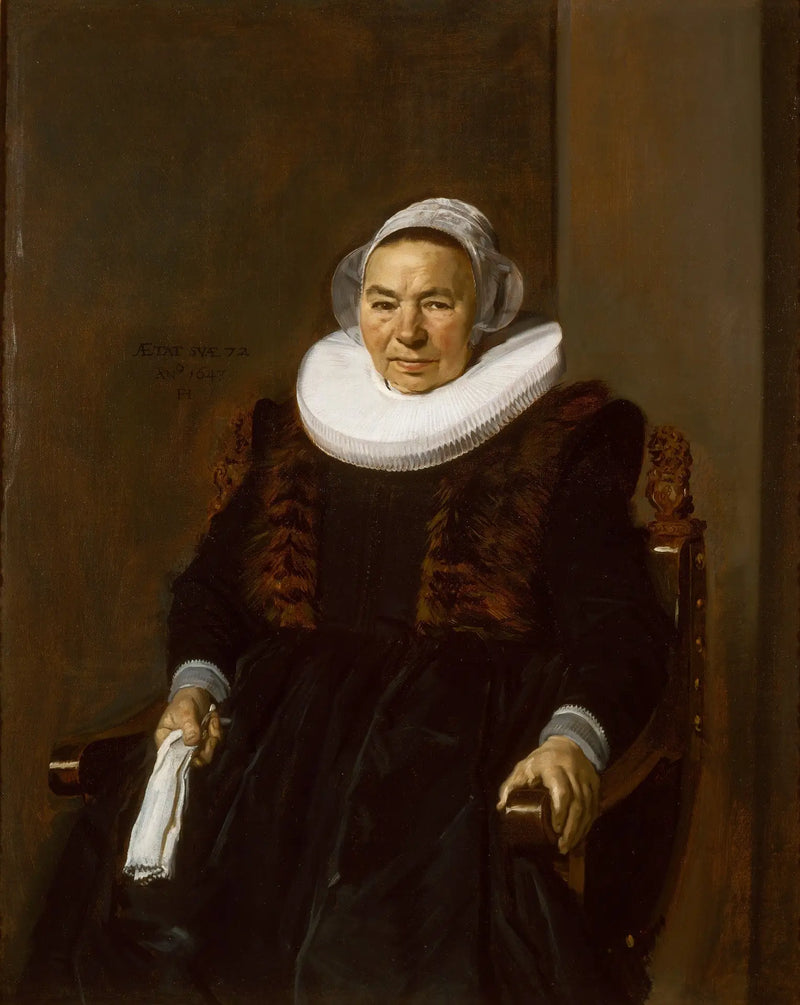 portret nieznanej kobiety - Frans Hals