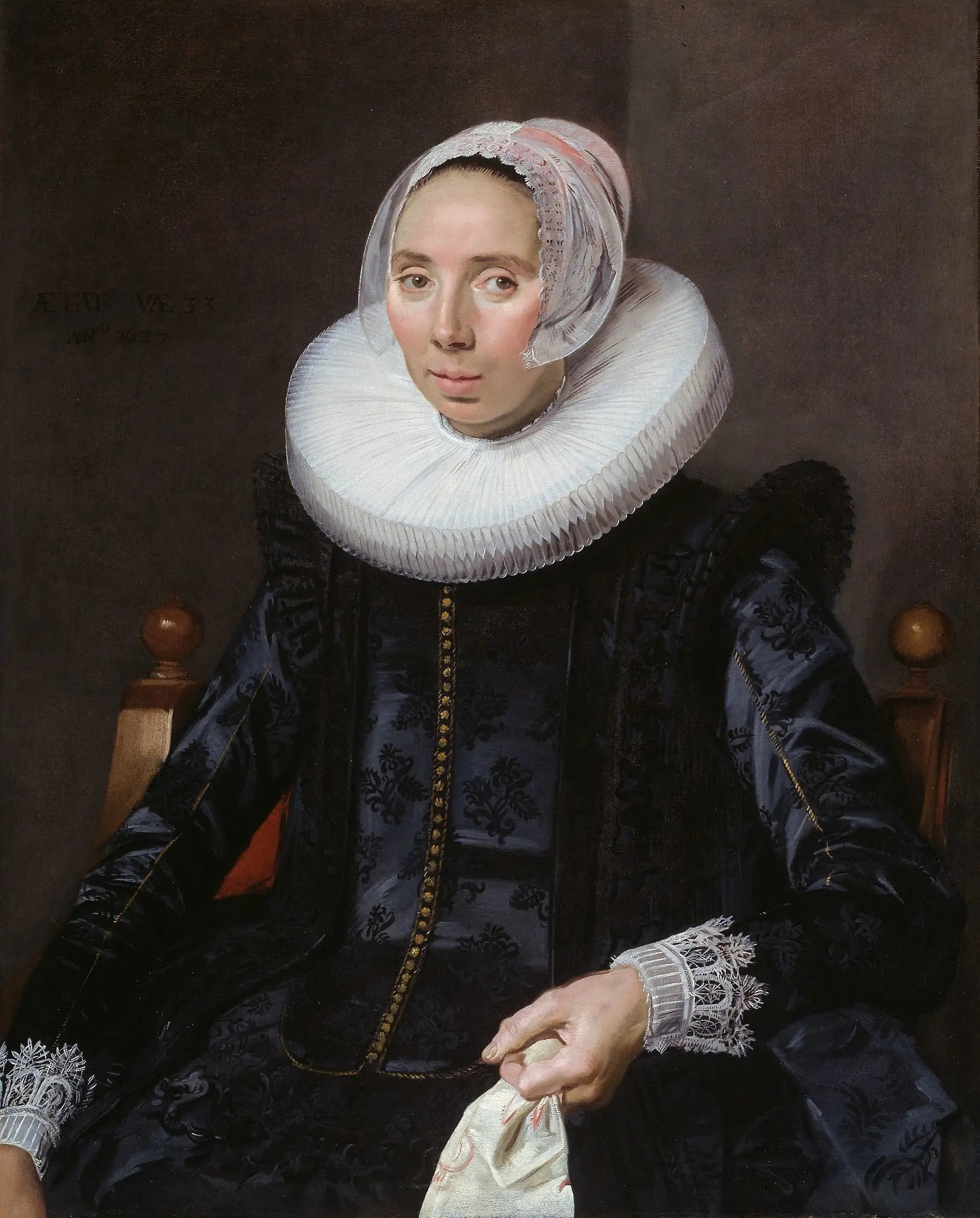 portrait d’une femme inconnue - Frans Hals - Alpha Reproduction