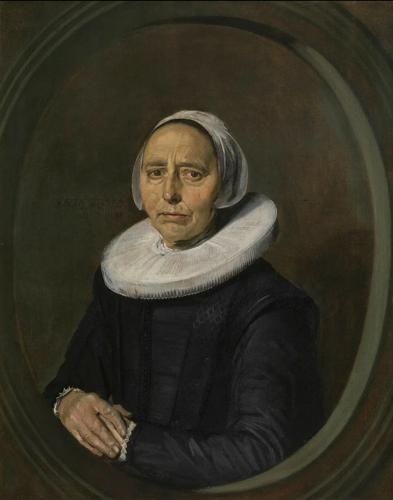 portret nieznanej kobiety - Frans Hals