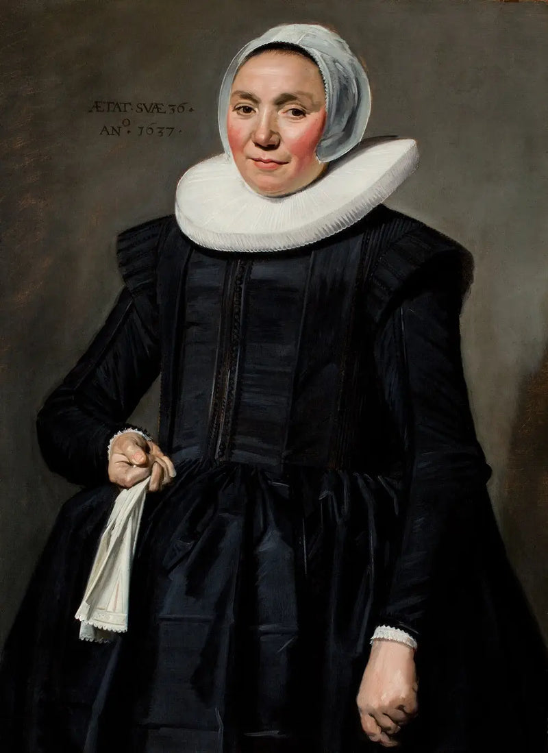 portret nieznanej kobiety - Frans Hals