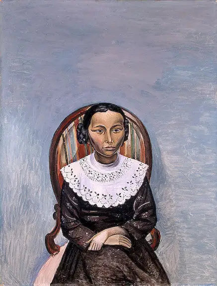 Portret dziewczyny w czerni - André Derain