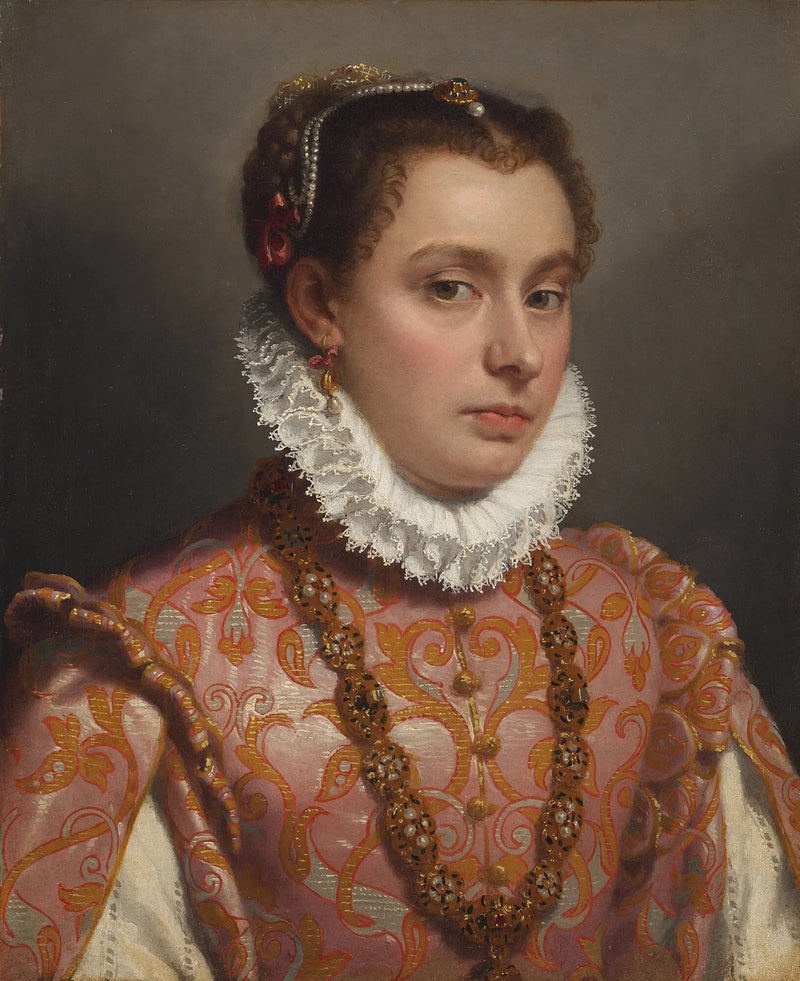 Portret młodej kobiety - Giovanni Battista Moroni