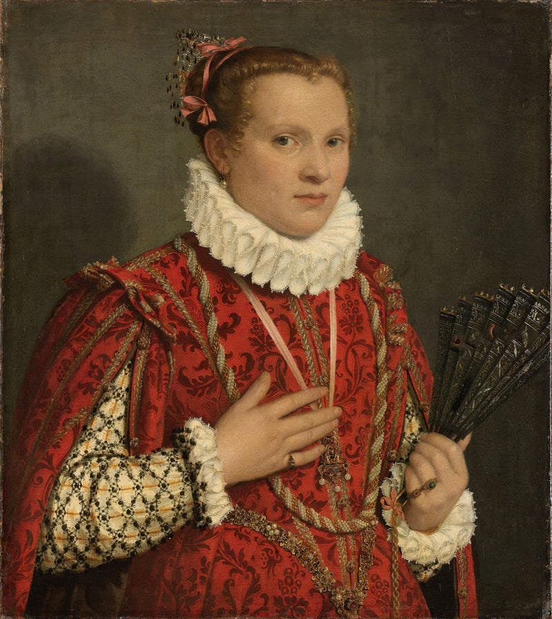 Portret młodej kobiety - Giovanni Battista Moroni