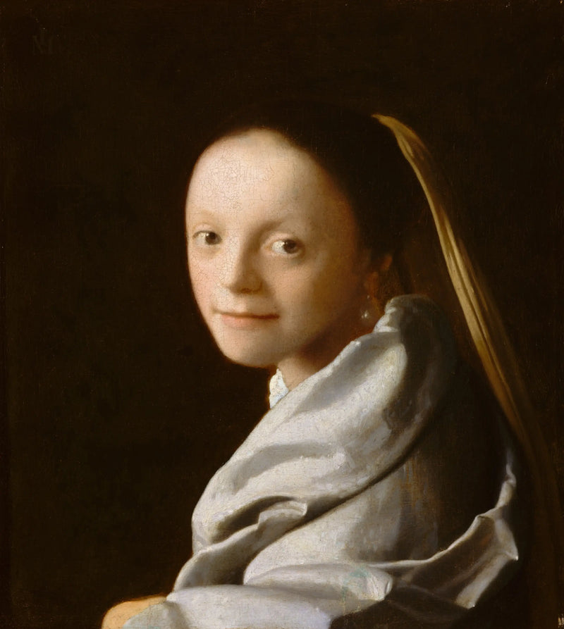 Portret młodej kobiety - Johannes Vermeer