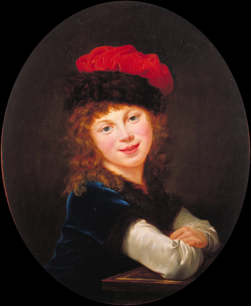 Portret młodej dziewczyny - Élisabeth Vigée Le Brun